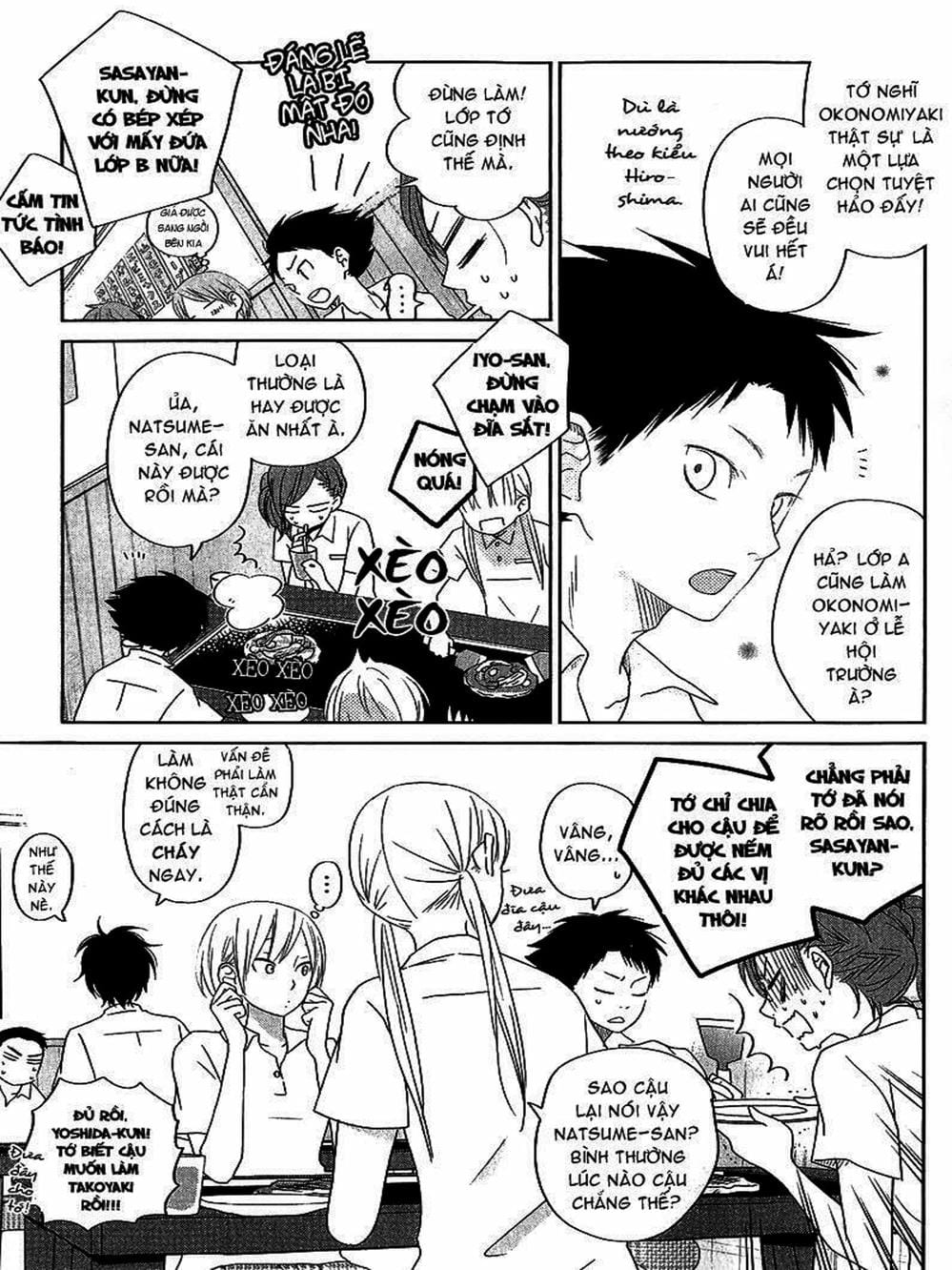 Truyện Tranh Quái Vật Bàn Bên - Tonari No Kaibutsu-Kun trang 4