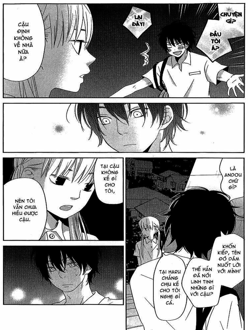 Truyện Tranh Quái Vật Bàn Bên - Tonari No Kaibutsu-Kun trang 4