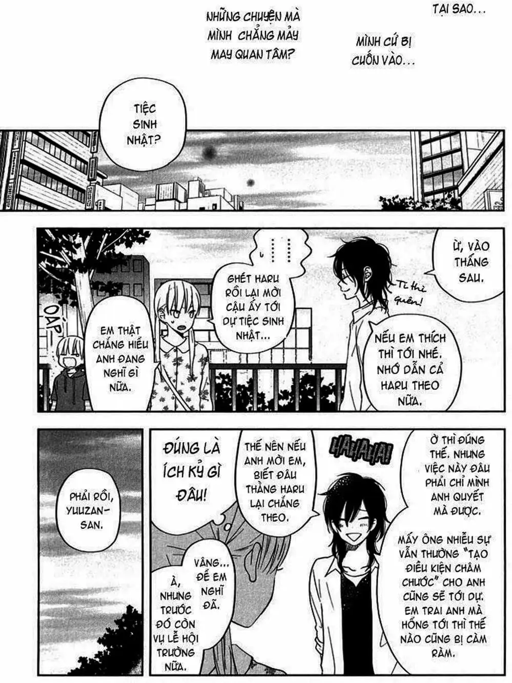 Truyện Tranh Quái Vật Bàn Bên - Tonari No Kaibutsu-Kun trang 4