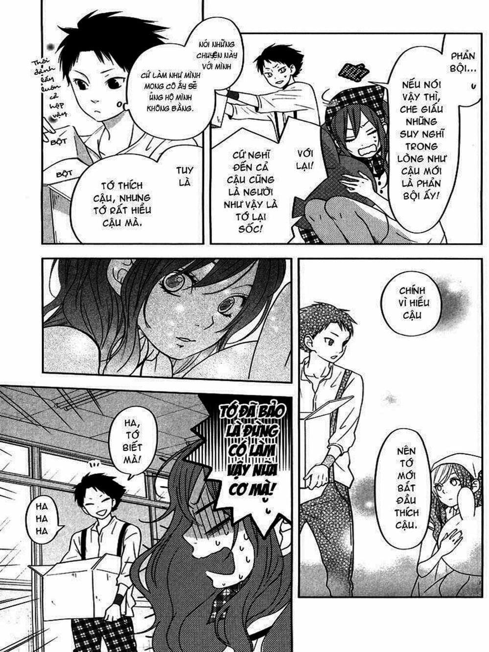 Truyện Tranh Quái Vật Bàn Bên - Tonari No Kaibutsu-Kun trang 4