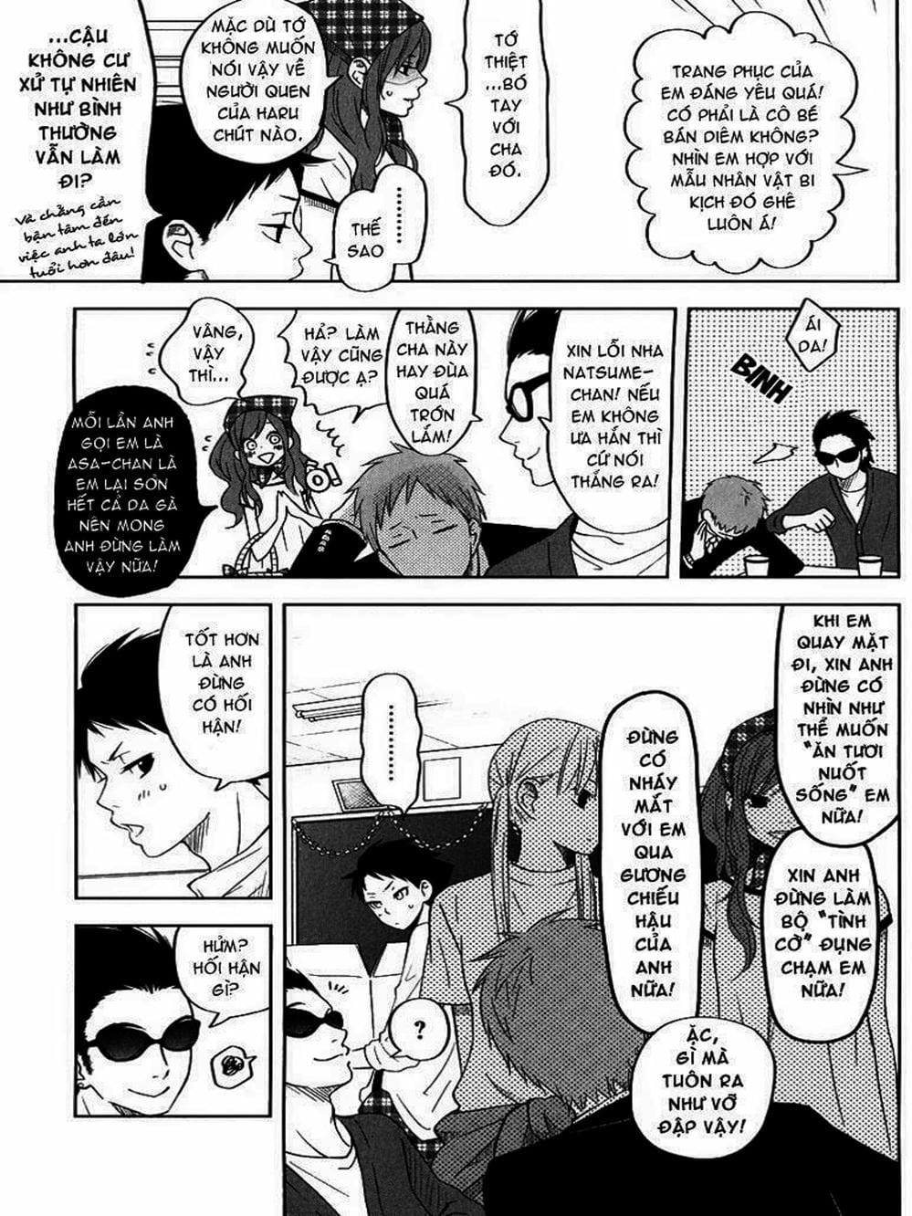 Truyện Tranh Quái Vật Bàn Bên - Tonari No Kaibutsu-Kun trang 4