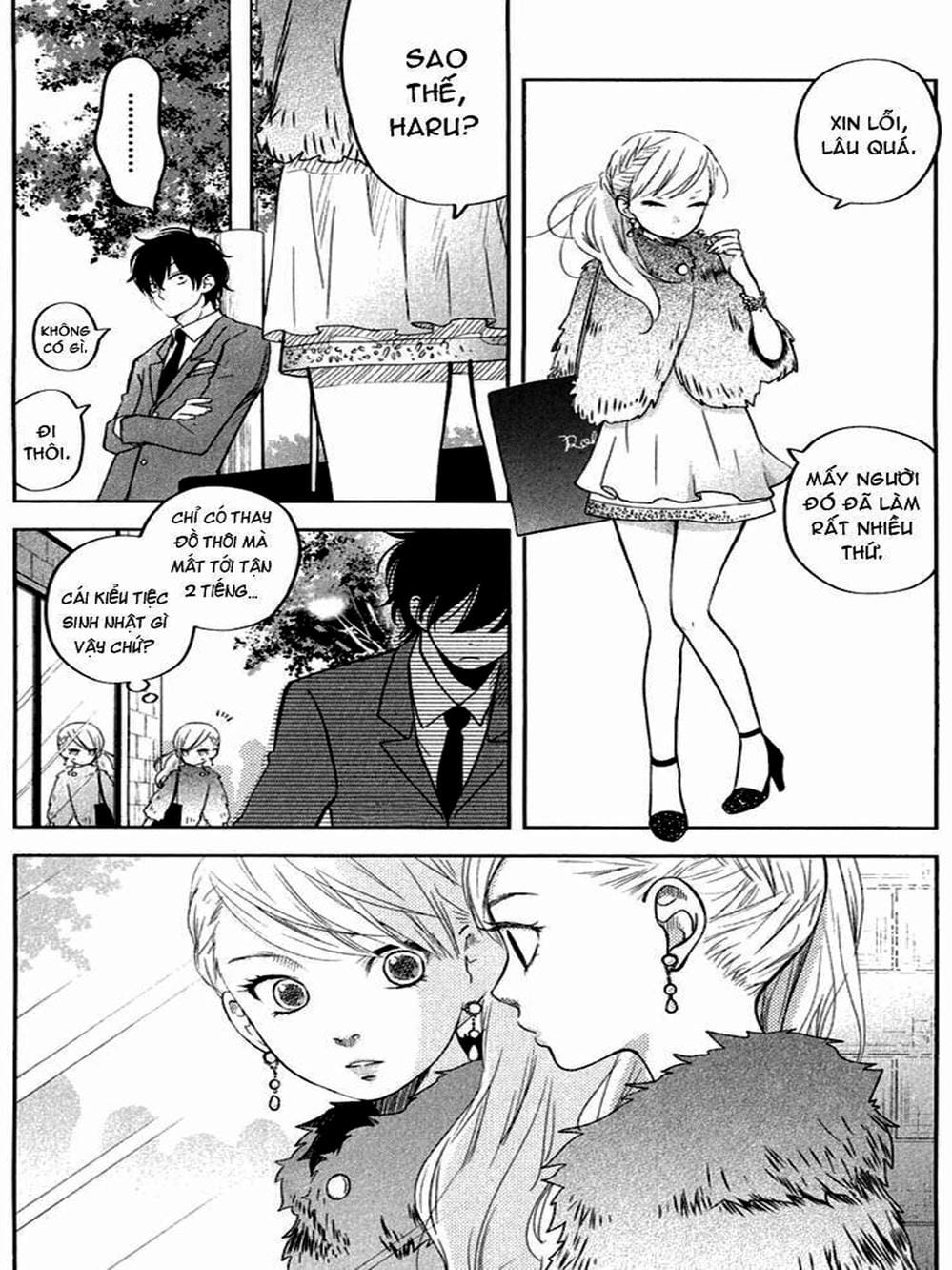 Truyện Tranh Quái Vật Bàn Bên - Tonari No Kaibutsu-Kun trang 4