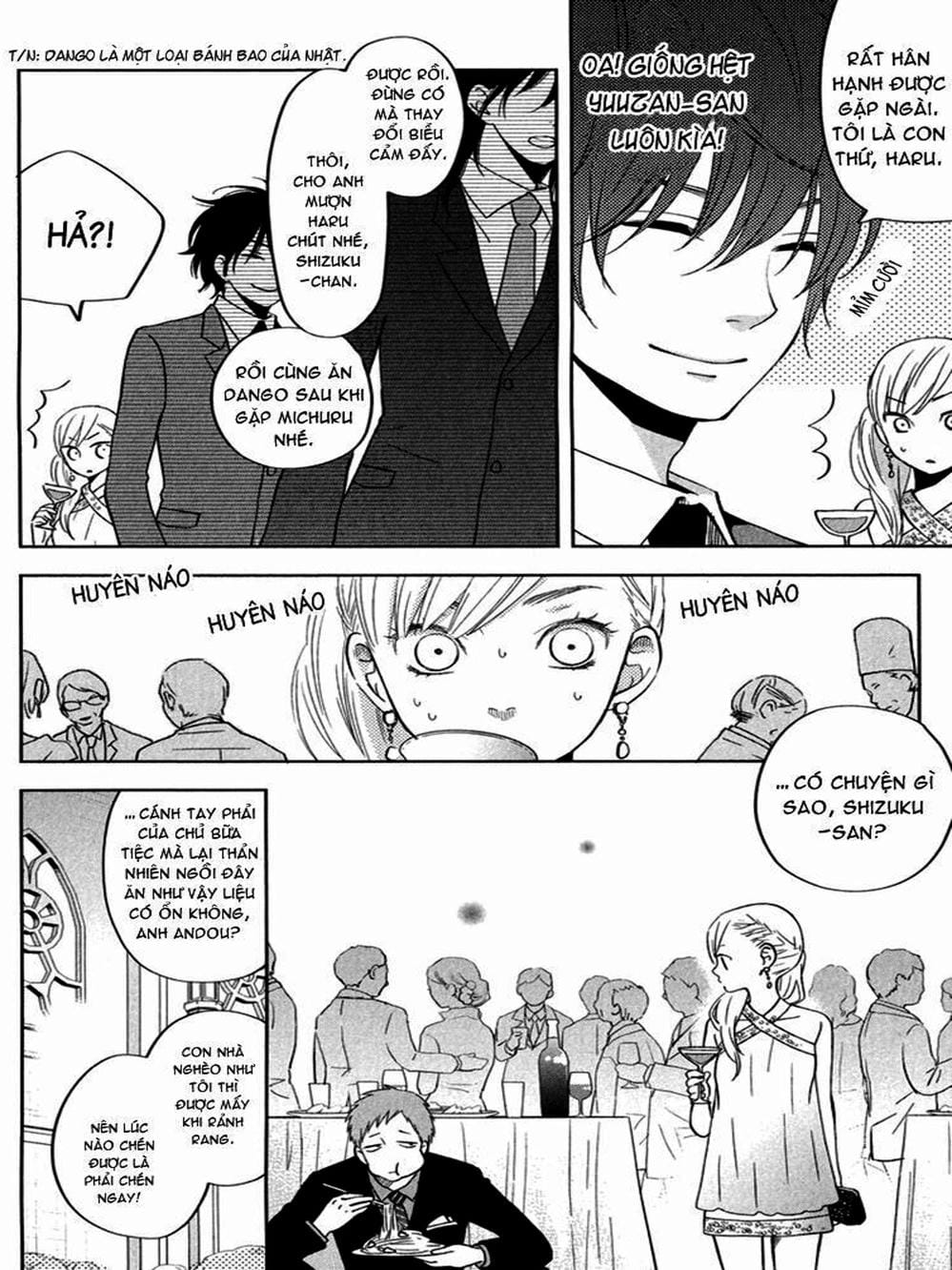 Truyện Tranh Quái Vật Bàn Bên - Tonari No Kaibutsu-Kun trang 4