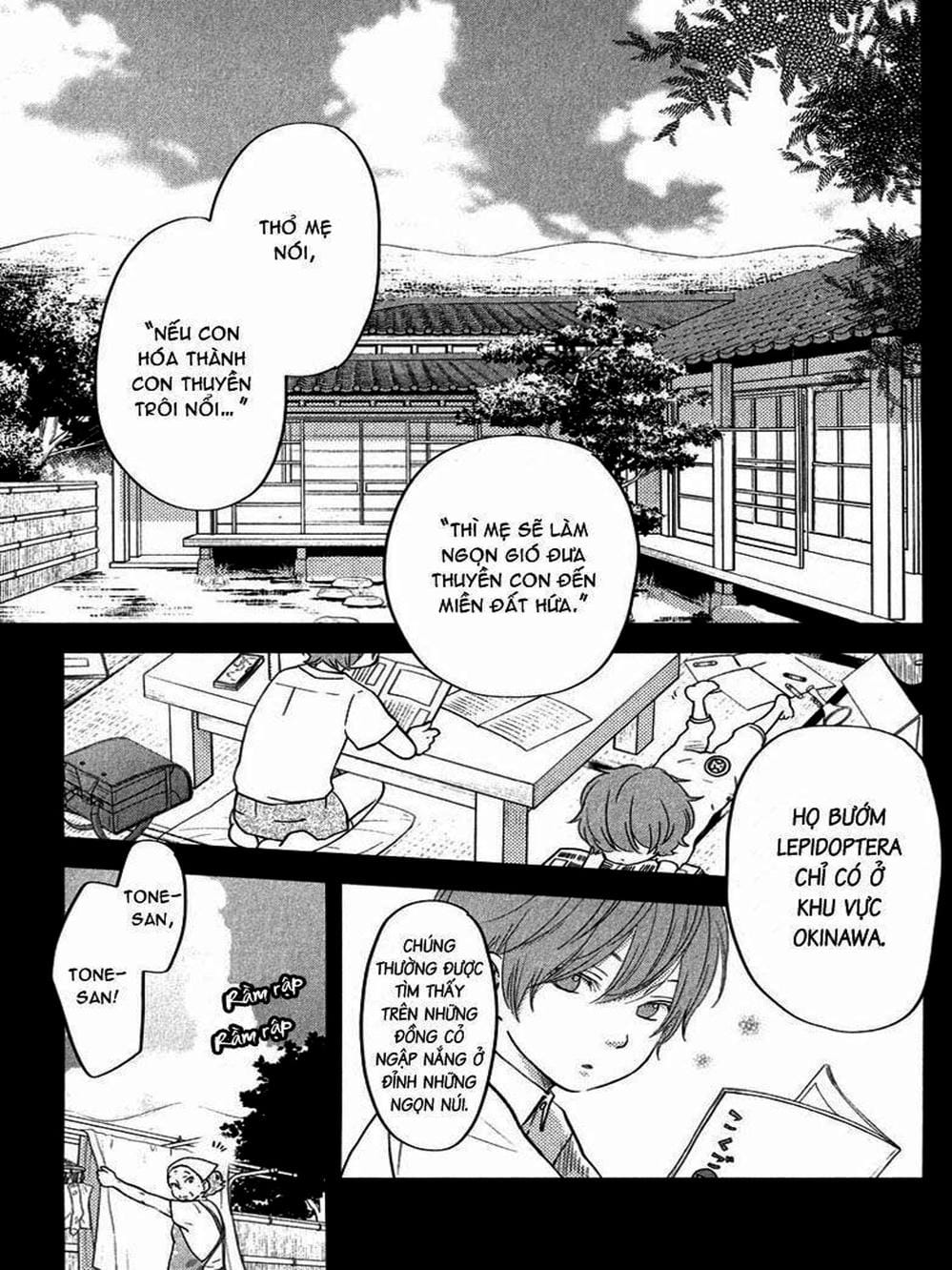 Truyện Tranh Quái Vật Bàn Bên - Tonari No Kaibutsu-Kun trang 4