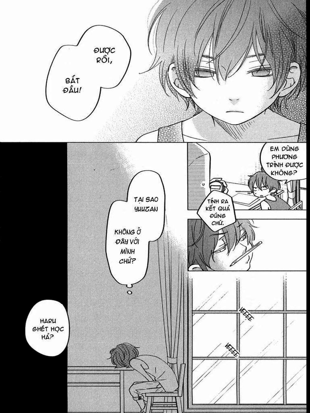 Truyện Tranh Quái Vật Bàn Bên - Tonari No Kaibutsu-Kun trang 4