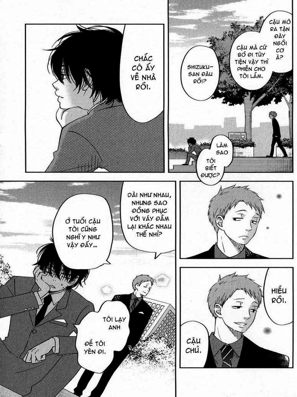 Truyện Tranh Quái Vật Bàn Bên - Tonari No Kaibutsu-Kun trang 4