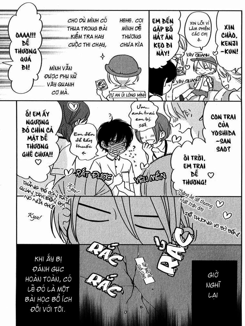 Truyện Tranh Quái Vật Bàn Bên - Tonari No Kaibutsu-Kun trang 4