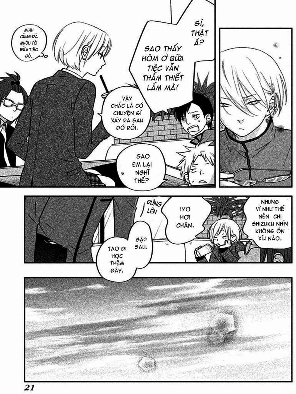 Truyện Tranh Quái Vật Bàn Bên - Tonari No Kaibutsu-Kun trang 4