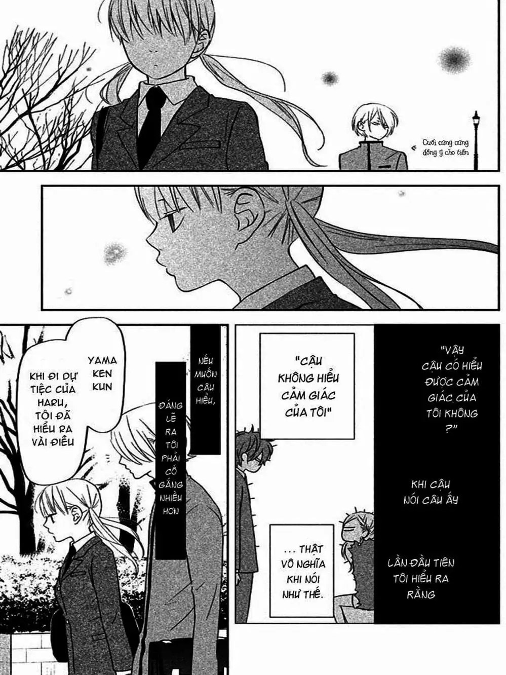 Truyện Tranh Quái Vật Bàn Bên - Tonari No Kaibutsu-Kun trang 4