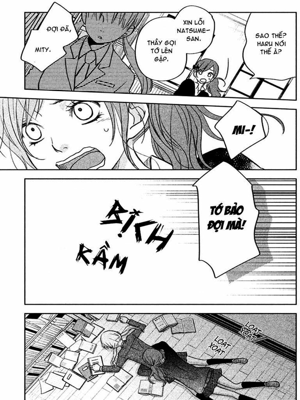 Truyện Tranh Quái Vật Bàn Bên - Tonari No Kaibutsu-Kun trang 4