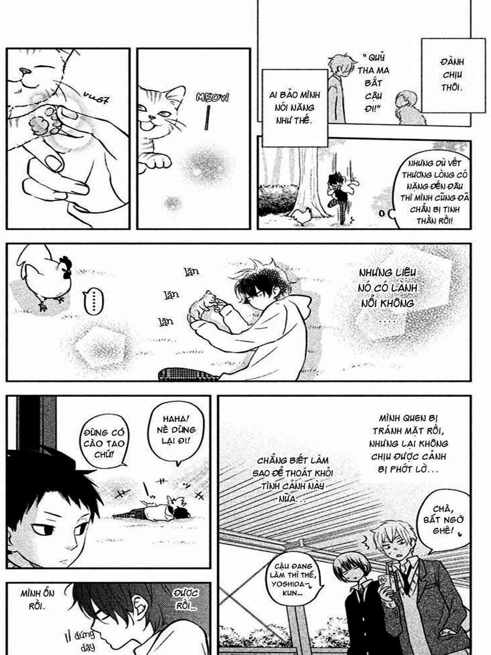 Truyện Tranh Quái Vật Bàn Bên - Tonari No Kaibutsu-Kun trang 4