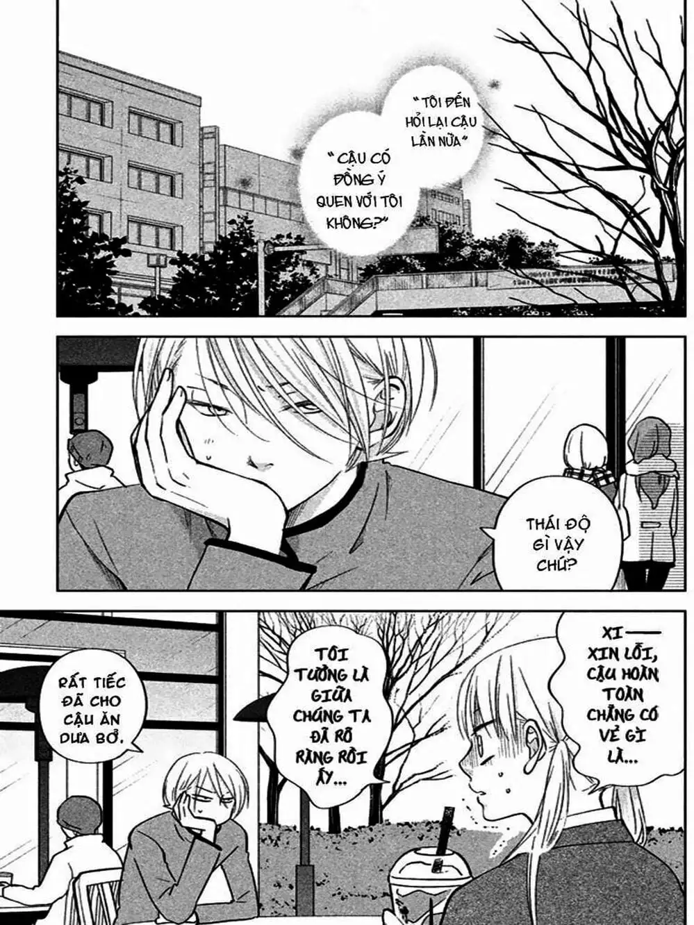 Truyện Tranh Quái Vật Bàn Bên - Tonari No Kaibutsu-Kun trang 4