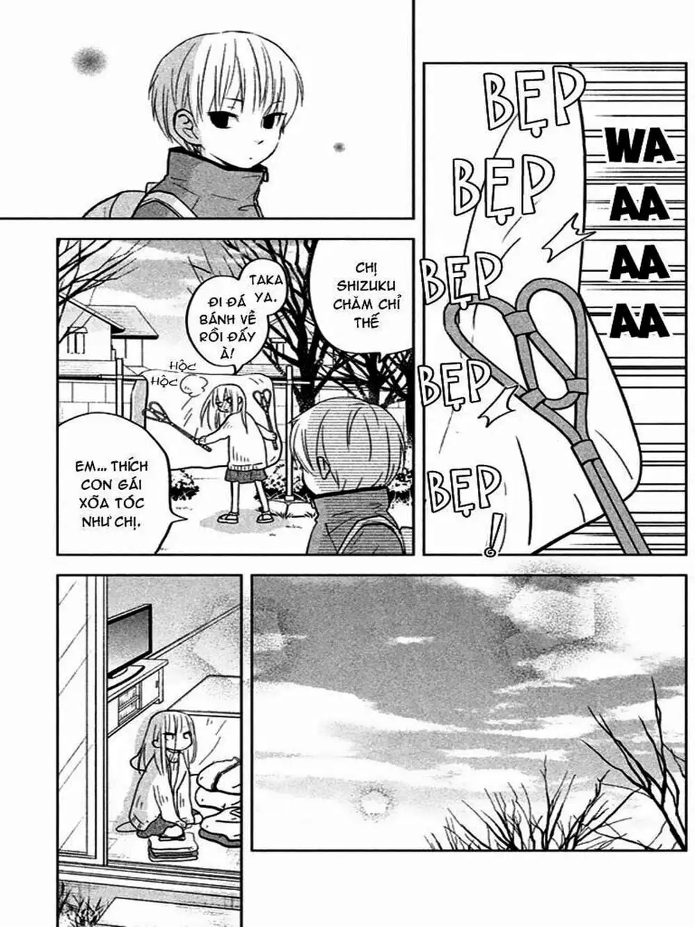 Truyện Tranh Quái Vật Bàn Bên - Tonari No Kaibutsu-Kun trang 4