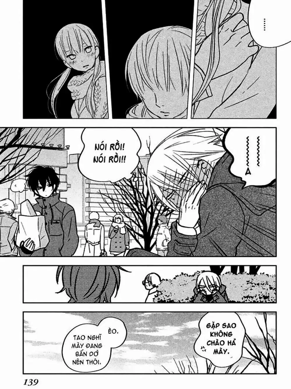 Truyện Tranh Quái Vật Bàn Bên - Tonari No Kaibutsu-Kun trang 4