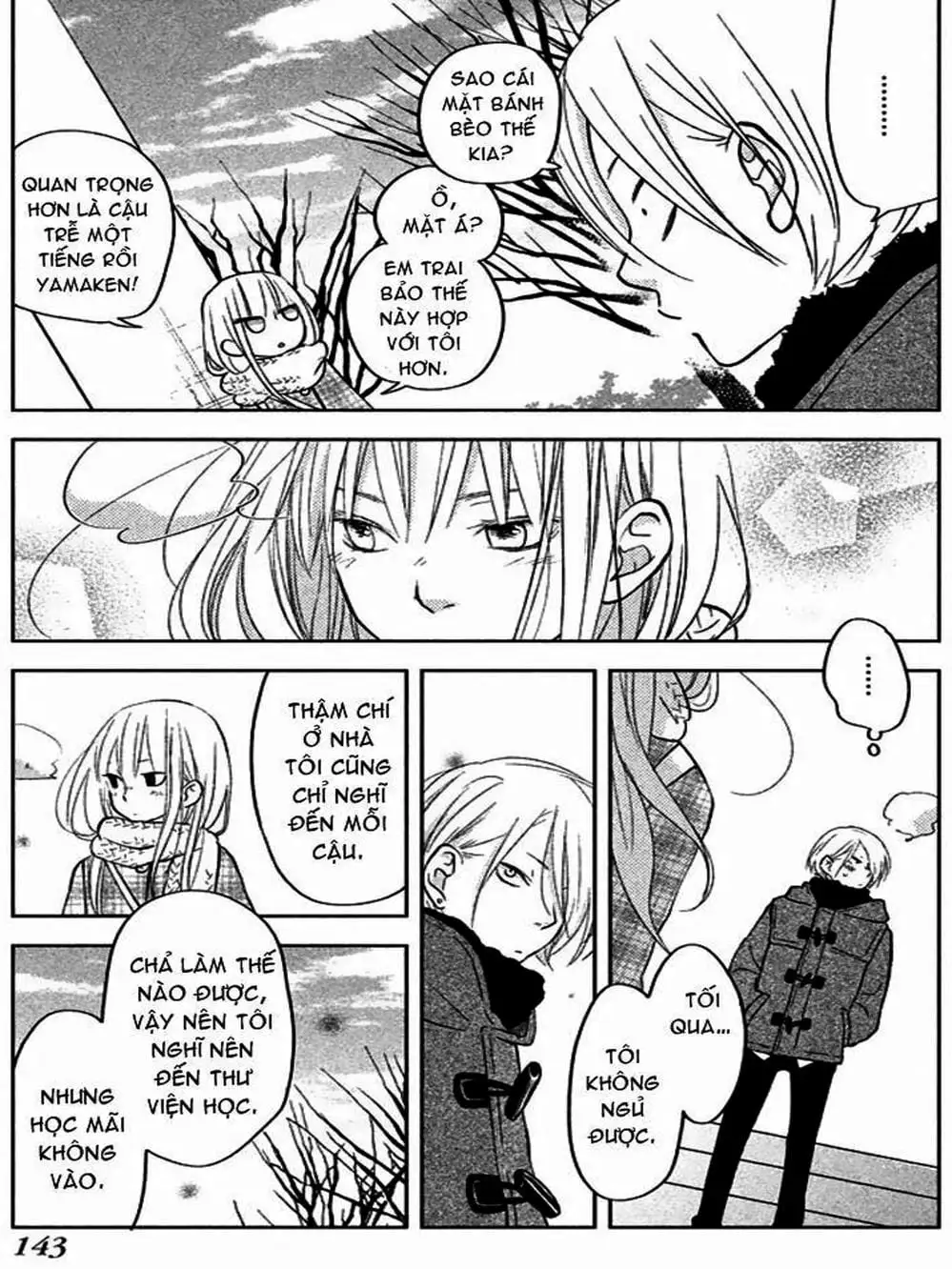 Truyện Tranh Quái Vật Bàn Bên - Tonari No Kaibutsu-Kun trang 4