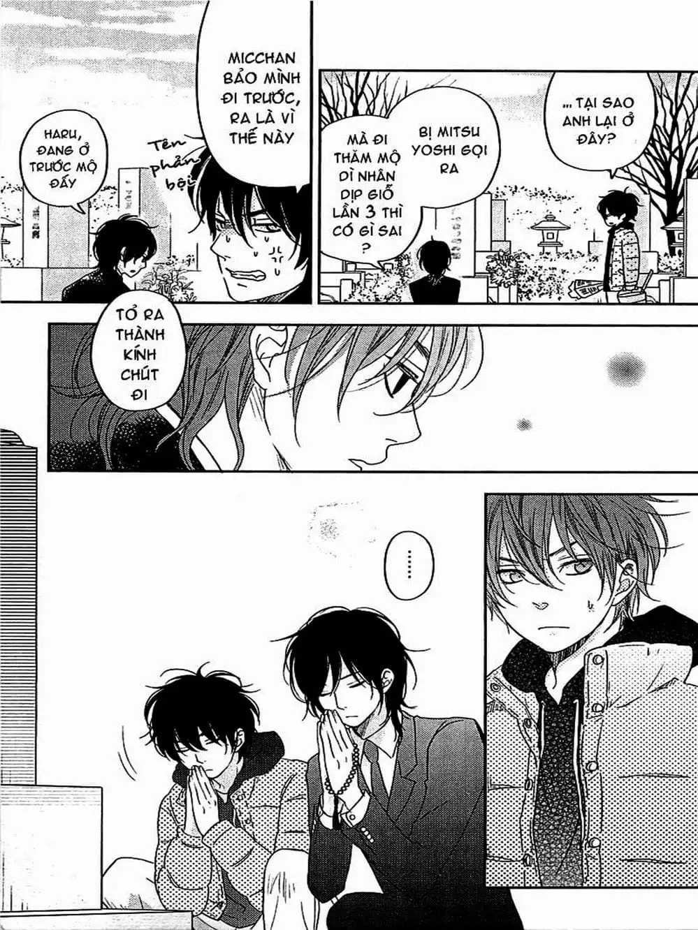 Truyện Tranh Quái Vật Bàn Bên - Tonari No Kaibutsu-Kun trang 4