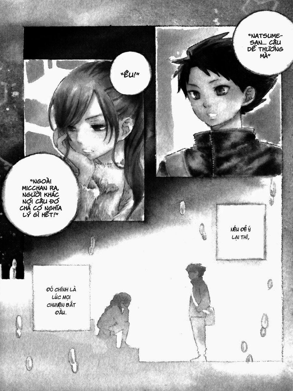 Truyện Tranh Quái Vật Bàn Bên - Tonari No Kaibutsu-Kun trang 4