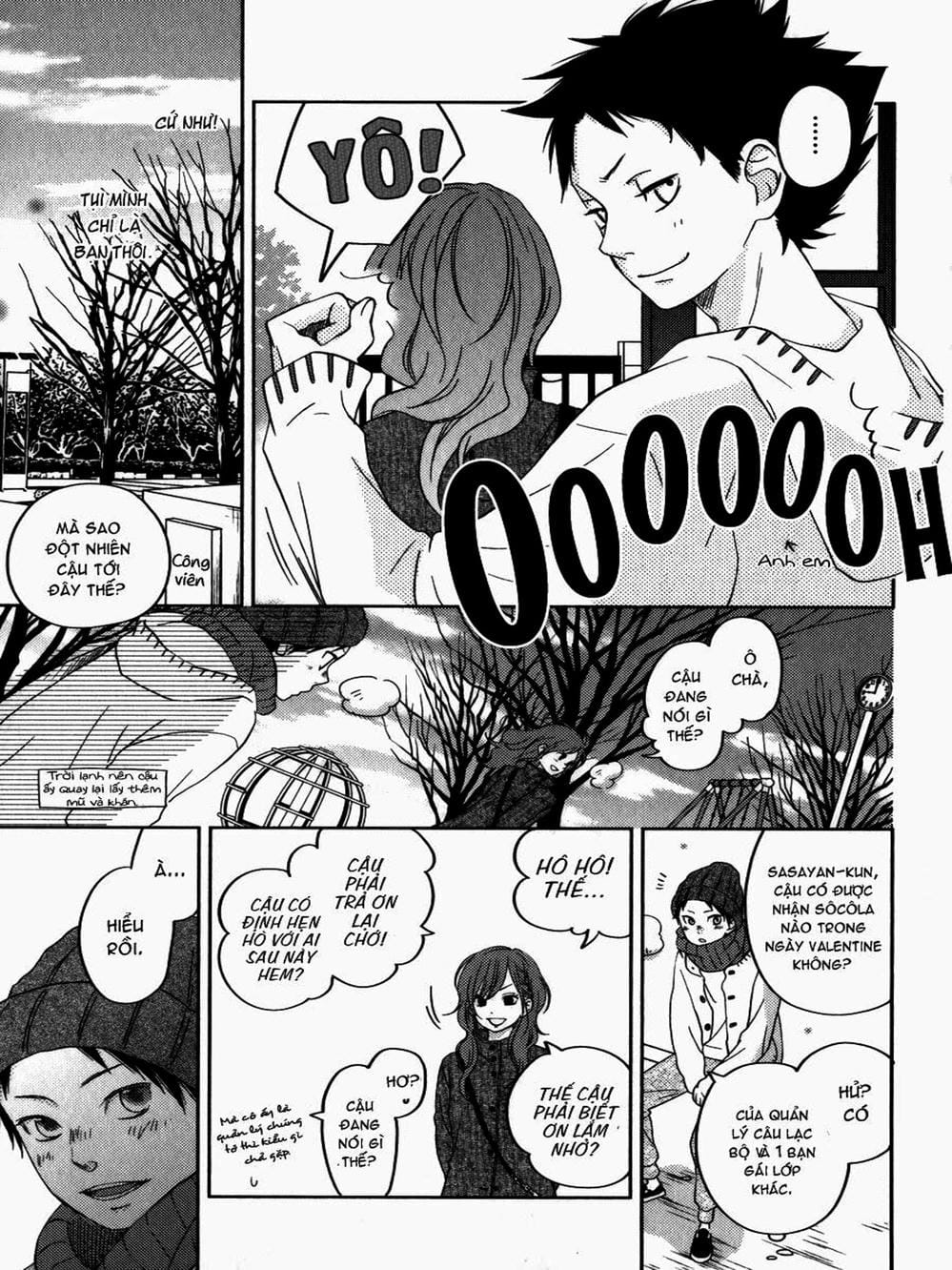 Truyện Tranh Quái Vật Bàn Bên - Tonari No Kaibutsu-Kun trang 4