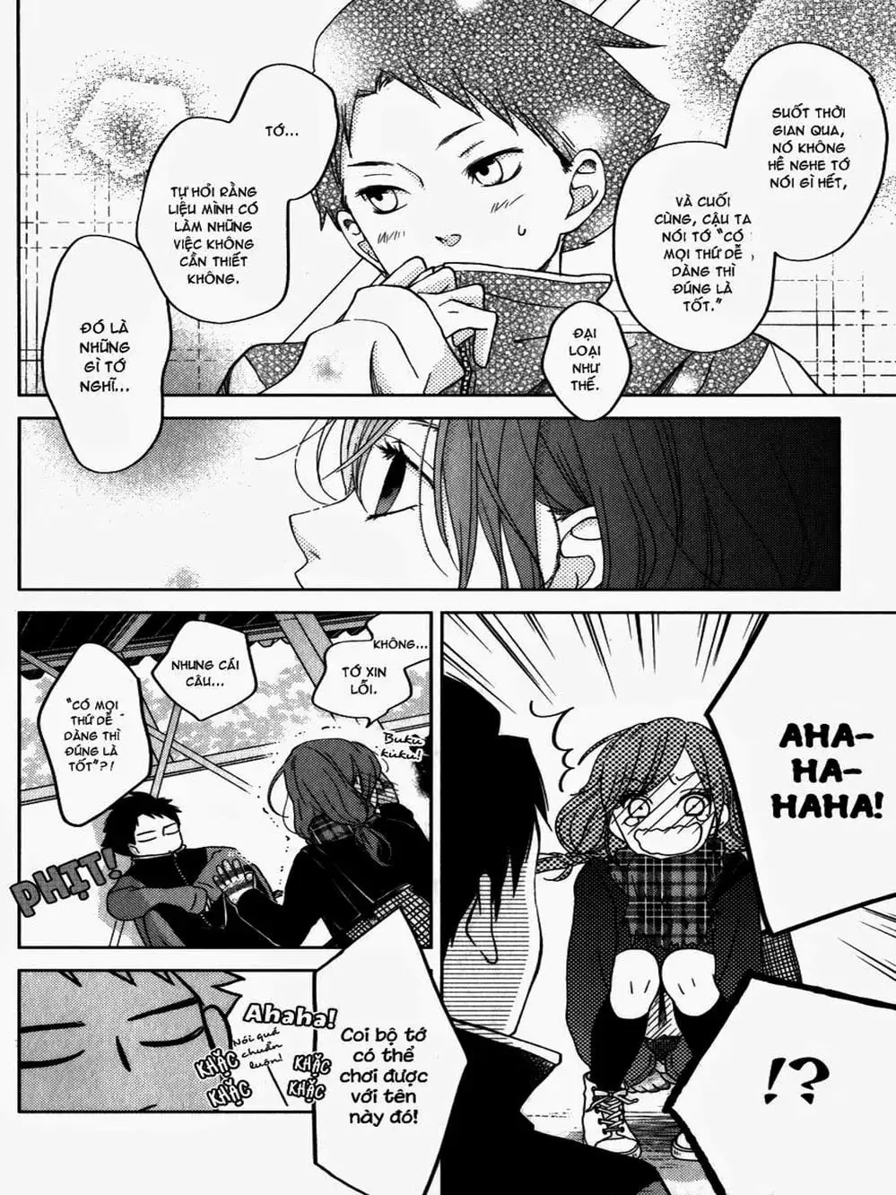 Truyện Tranh Quái Vật Bàn Bên - Tonari No Kaibutsu-Kun trang 4