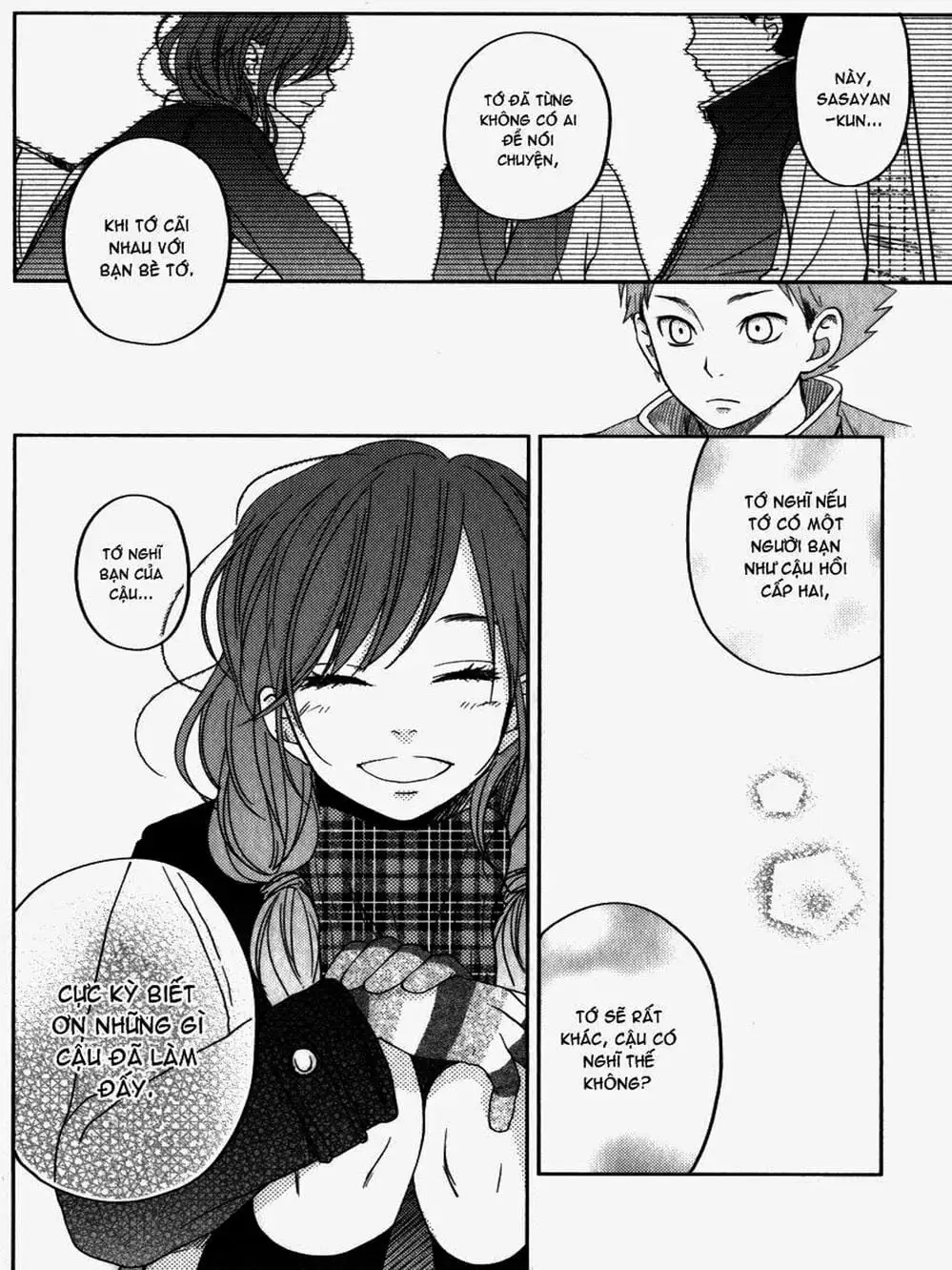 Truyện Tranh Quái Vật Bàn Bên - Tonari No Kaibutsu-Kun trang 4