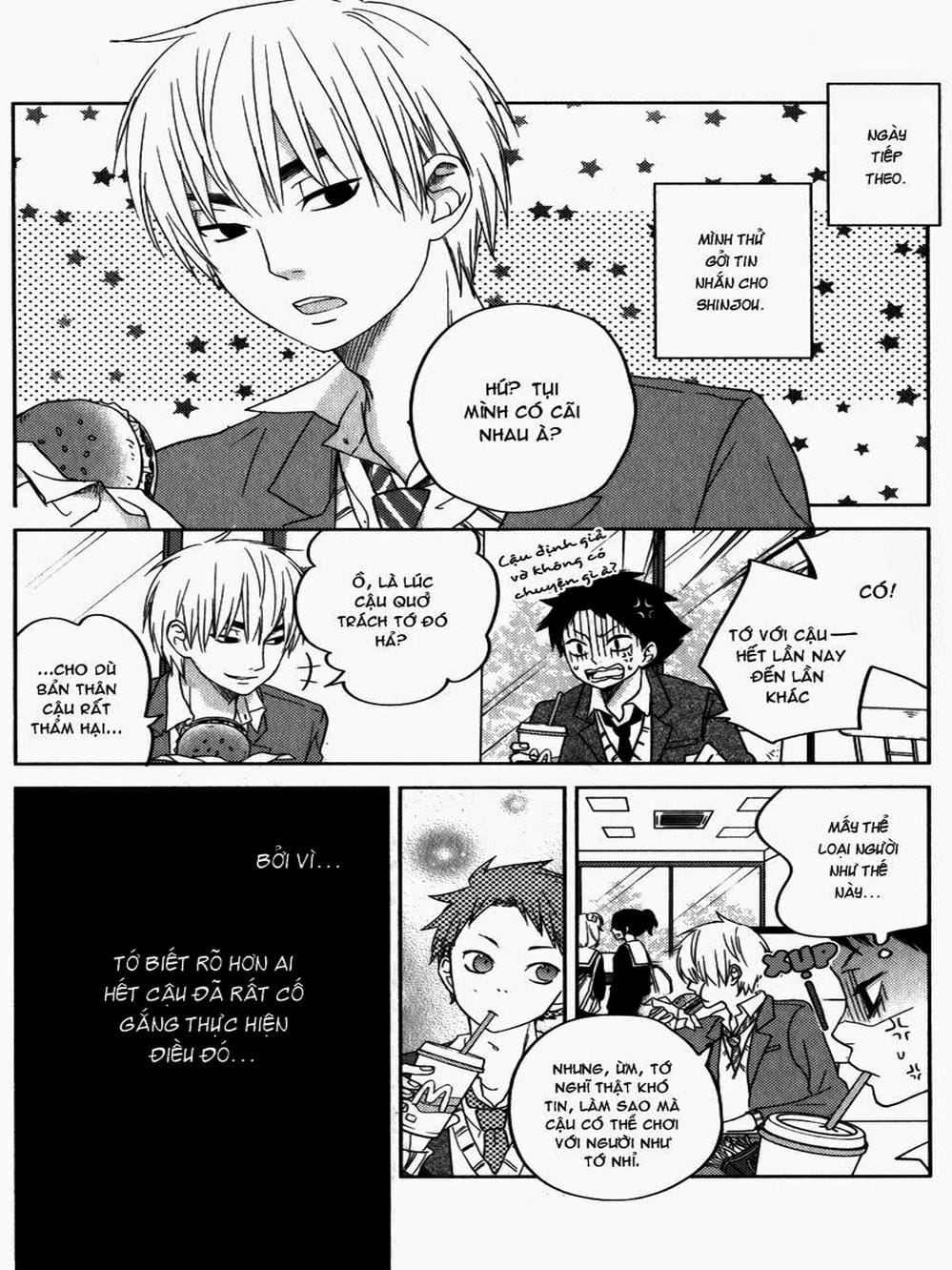 Truyện Tranh Quái Vật Bàn Bên - Tonari No Kaibutsu-Kun trang 4