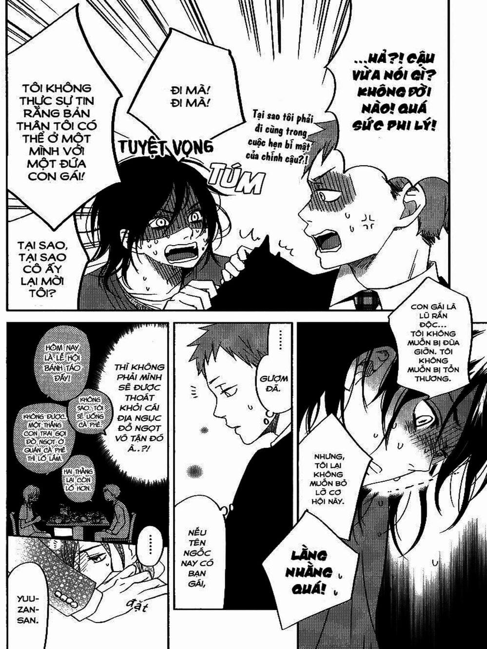 Truyện Tranh Quái Vật Bàn Bên - Tonari No Kaibutsu-Kun trang 4