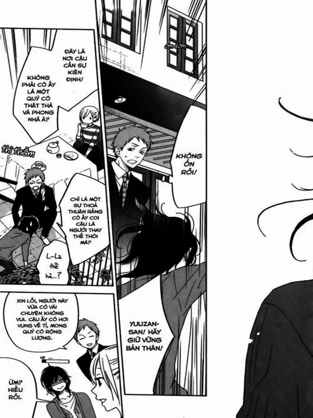 Truyện Tranh Quái Vật Bàn Bên - Tonari No Kaibutsu-Kun trang 4