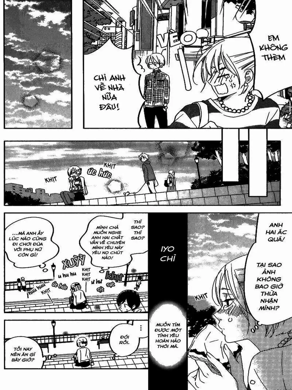 Truyện Tranh Quái Vật Bàn Bên - Tonari No Kaibutsu-Kun trang 4