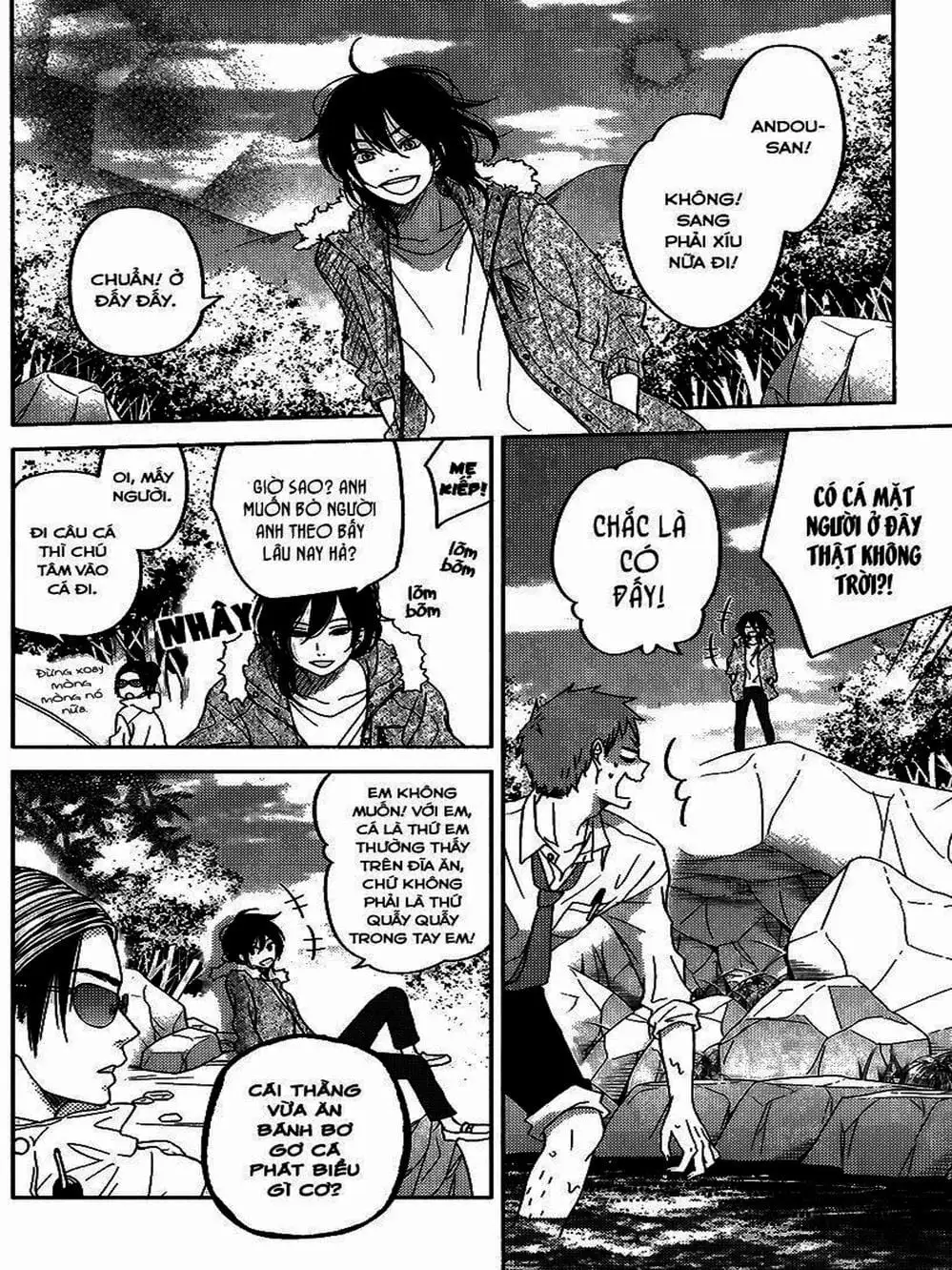 Truyện Tranh Quái Vật Bàn Bên - Tonari No Kaibutsu-Kun trang 4