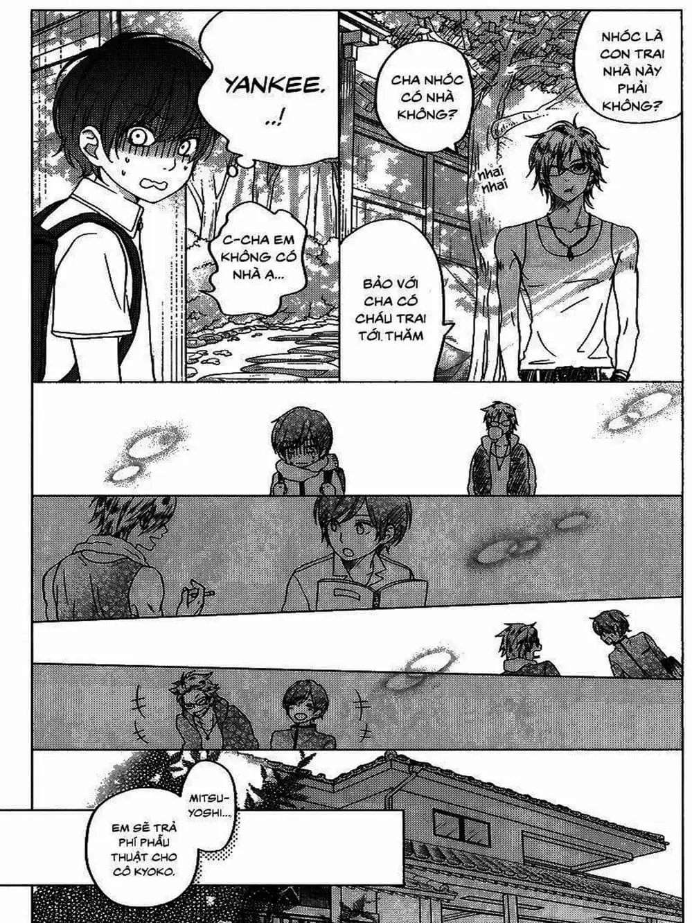 Truyện Tranh Quái Vật Bàn Bên - Tonari No Kaibutsu-Kun trang 4