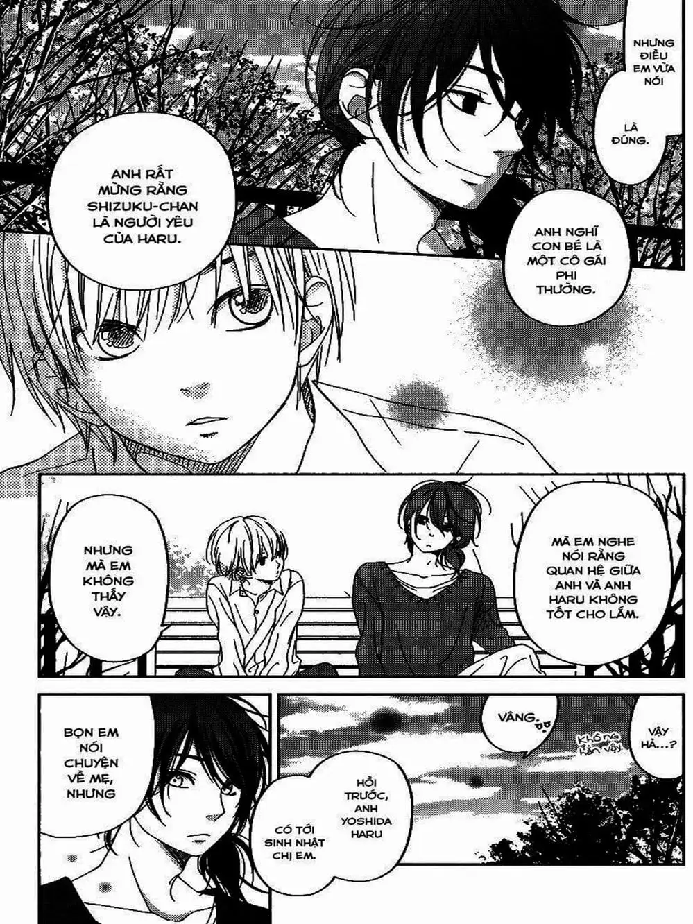 Truyện Tranh Quái Vật Bàn Bên - Tonari No Kaibutsu-Kun trang 4