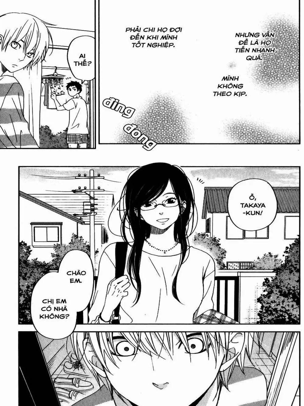 Truyện Tranh Quái Vật Bàn Bên - Tonari No Kaibutsu-Kun trang 4