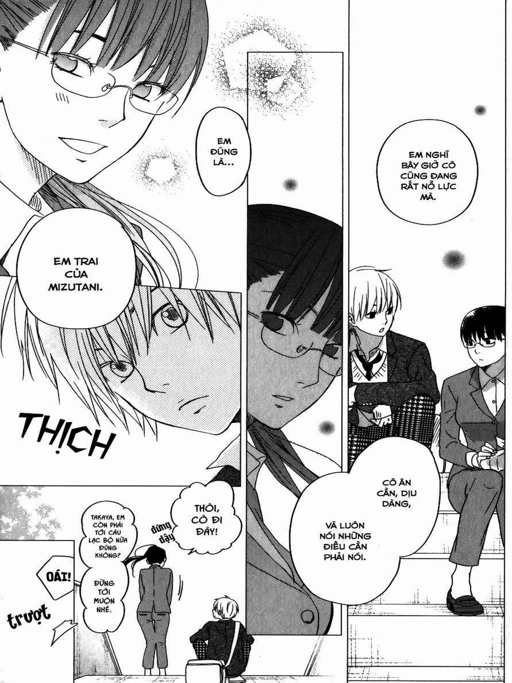 Truyện Tranh Quái Vật Bàn Bên - Tonari No Kaibutsu-Kun trang 4