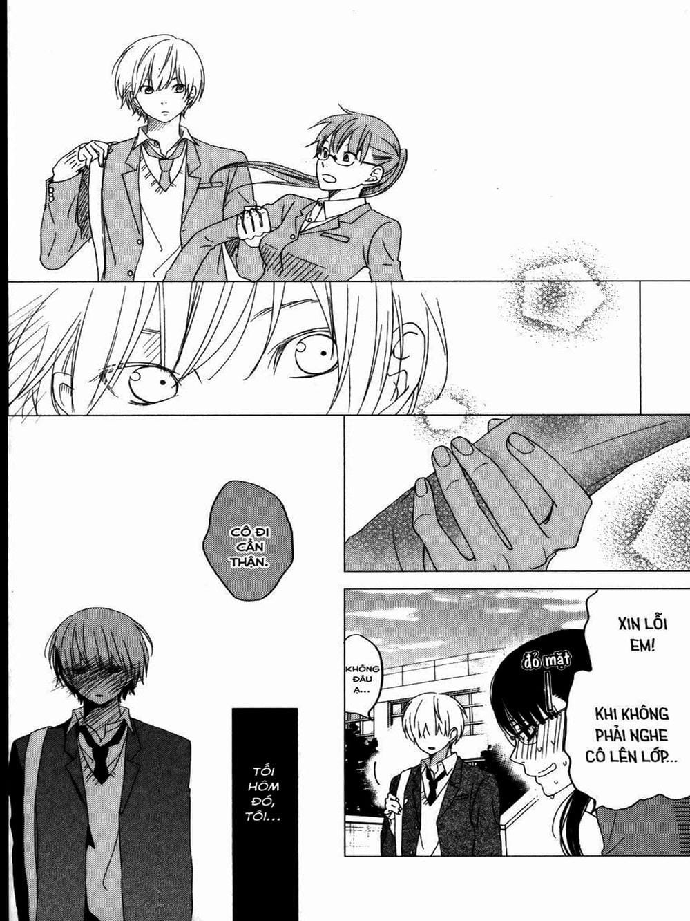 Truyện Tranh Quái Vật Bàn Bên - Tonari No Kaibutsu-Kun trang 4