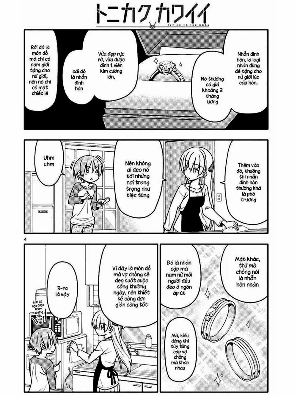 Truyện Tranh Tóm Lại Là Em Rất Dễ Thương - Tonikaku Kawaii trang 6