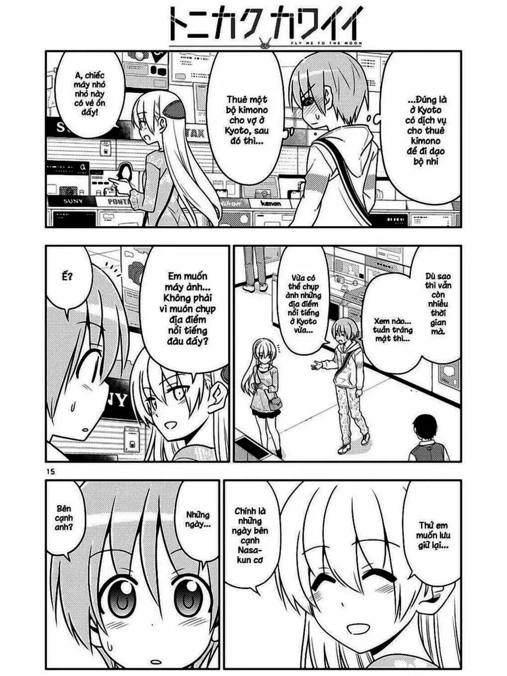 Truyện Tranh Tóm Lại Là Em Rất Dễ Thương - Tonikaku Kawaii trang 6