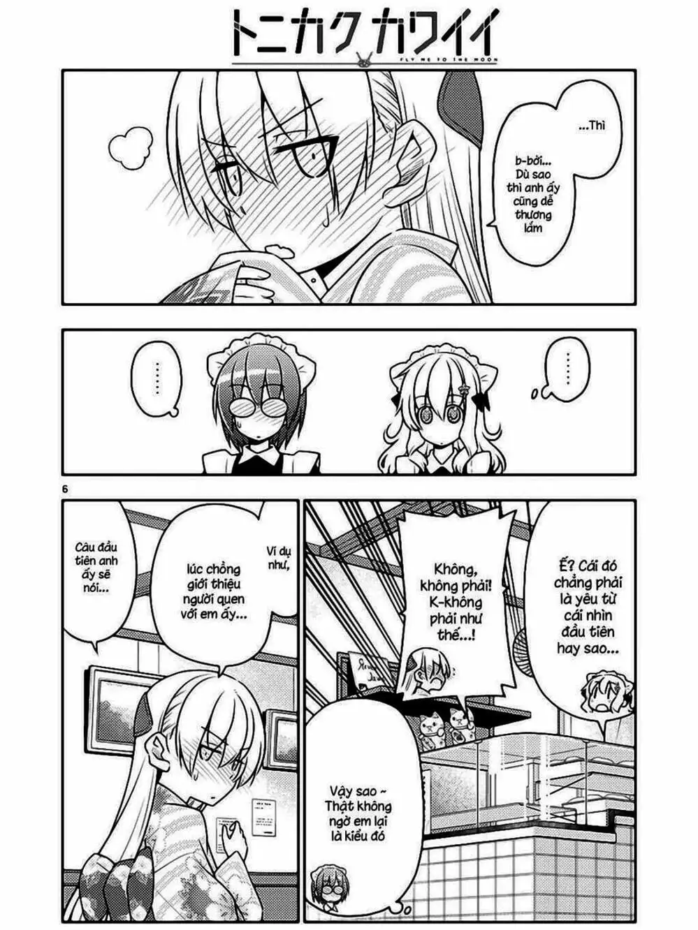 Truyện Tranh Tóm Lại Là Em Rất Dễ Thương - Tonikaku Kawaii trang 6