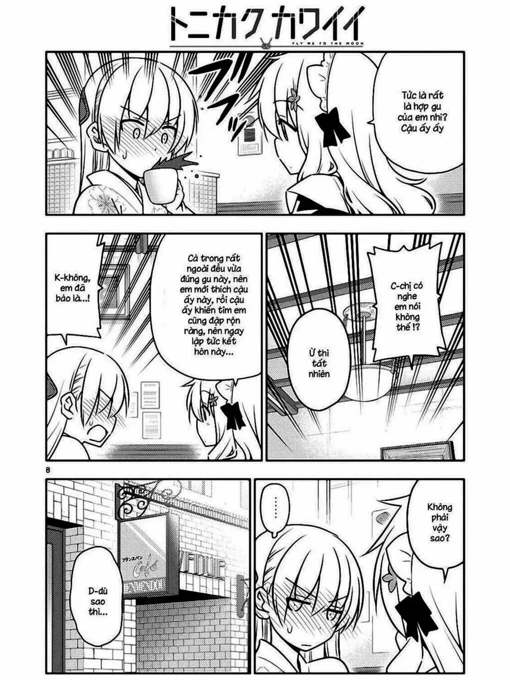 Truyện Tranh Tóm Lại Là Em Rất Dễ Thương - Tonikaku Kawaii trang 6