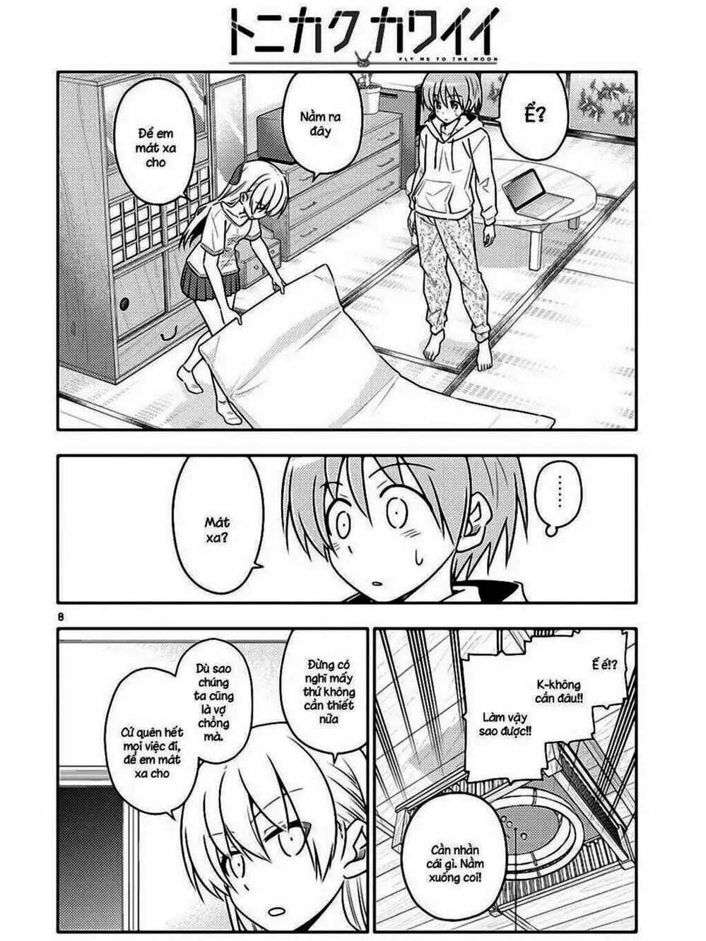 Truyện Tranh Tóm Lại Là Em Rất Dễ Thương - Tonikaku Kawaii trang 6