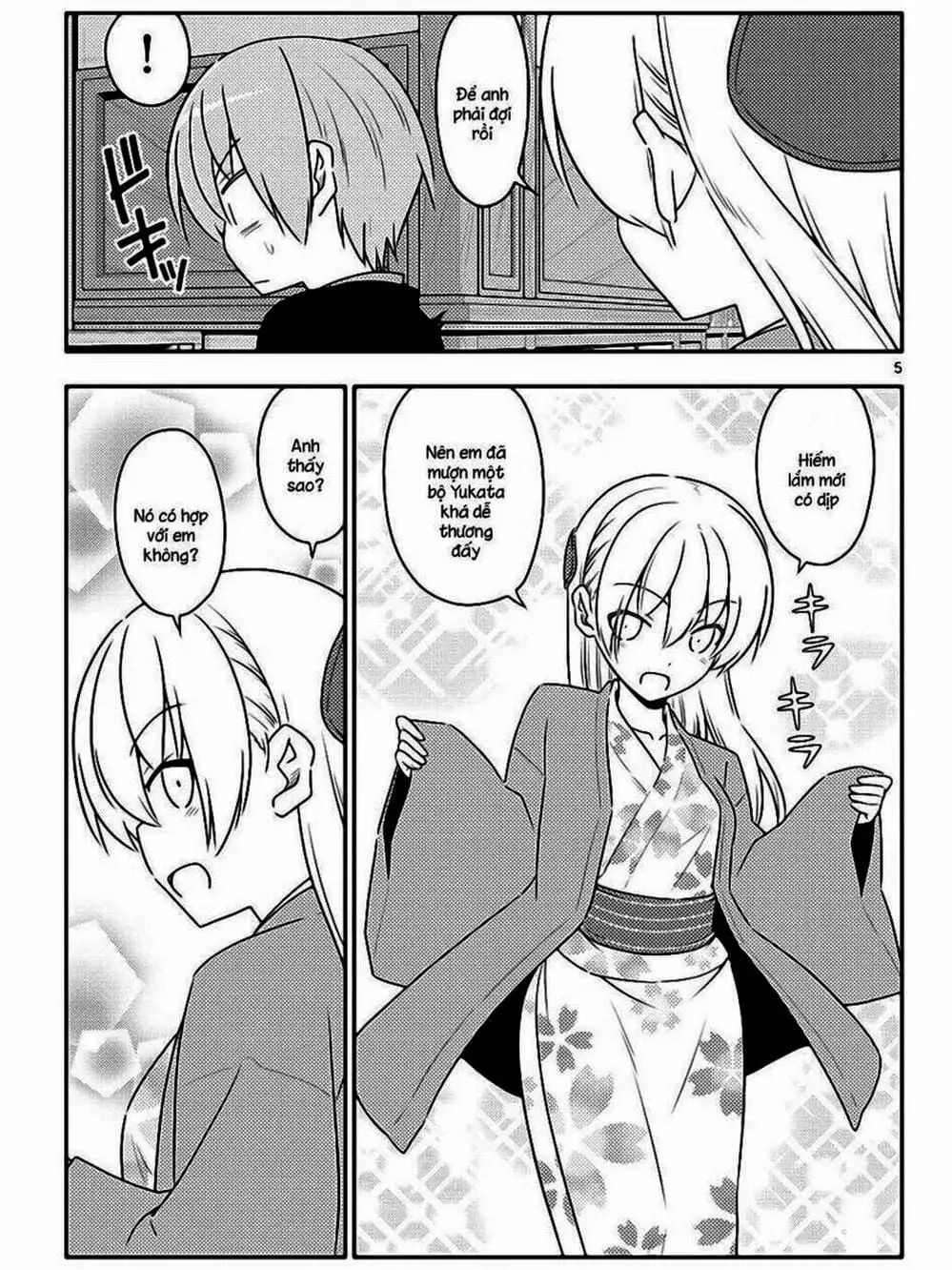 Truyện Tranh Tóm Lại Là Em Rất Dễ Thương - Tonikaku Kawaii trang 6