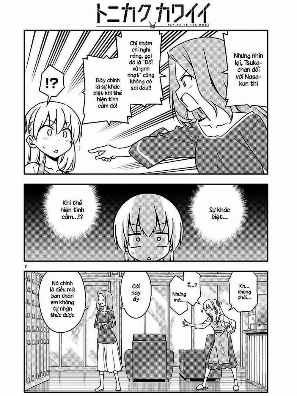 Truyện Tranh Tóm Lại Là Em Rất Dễ Thương - Tonikaku Kawaii trang 6