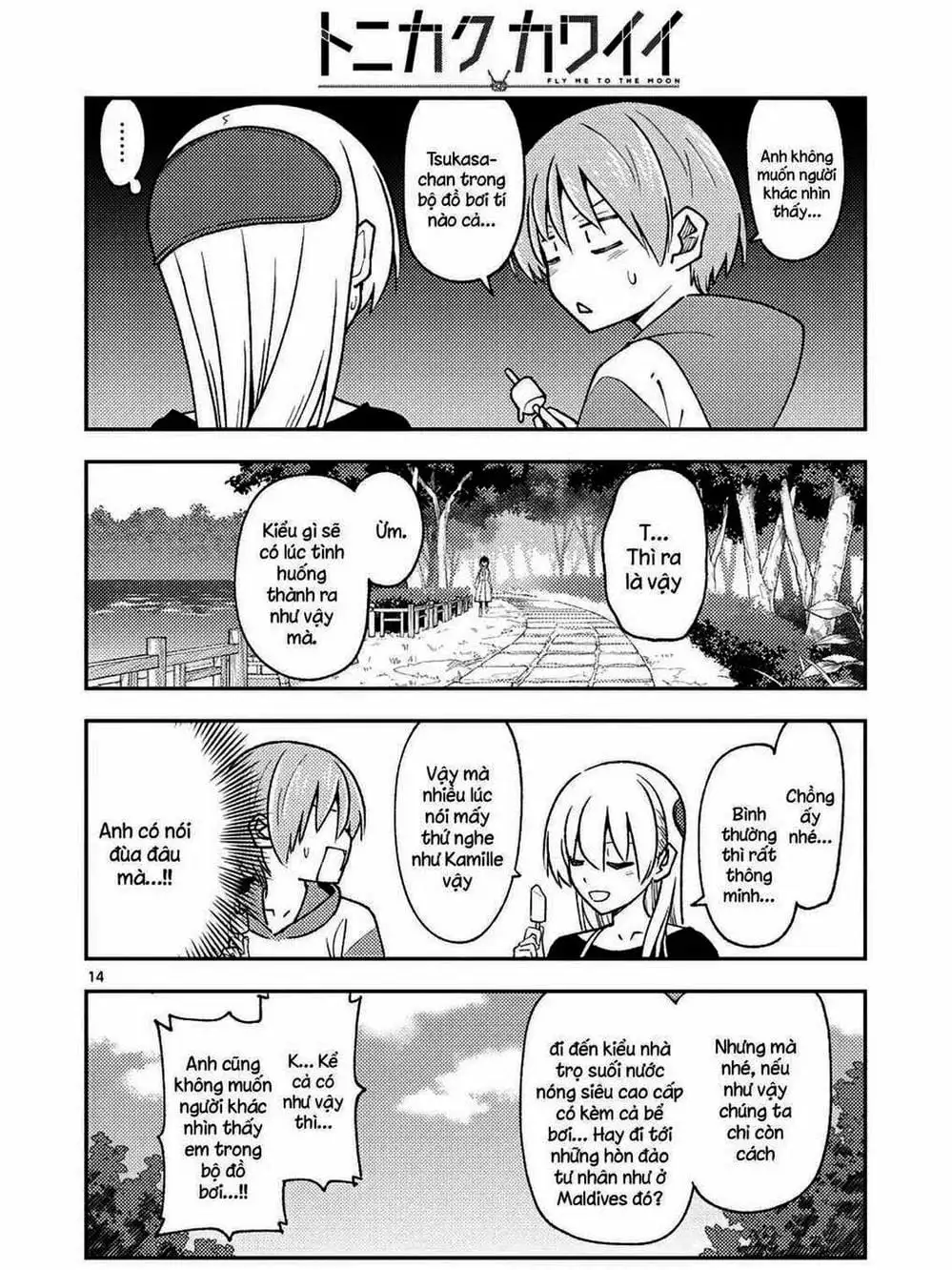 Truyện Tranh Tóm Lại Là Em Rất Dễ Thương - Tonikaku Kawaii trang 6