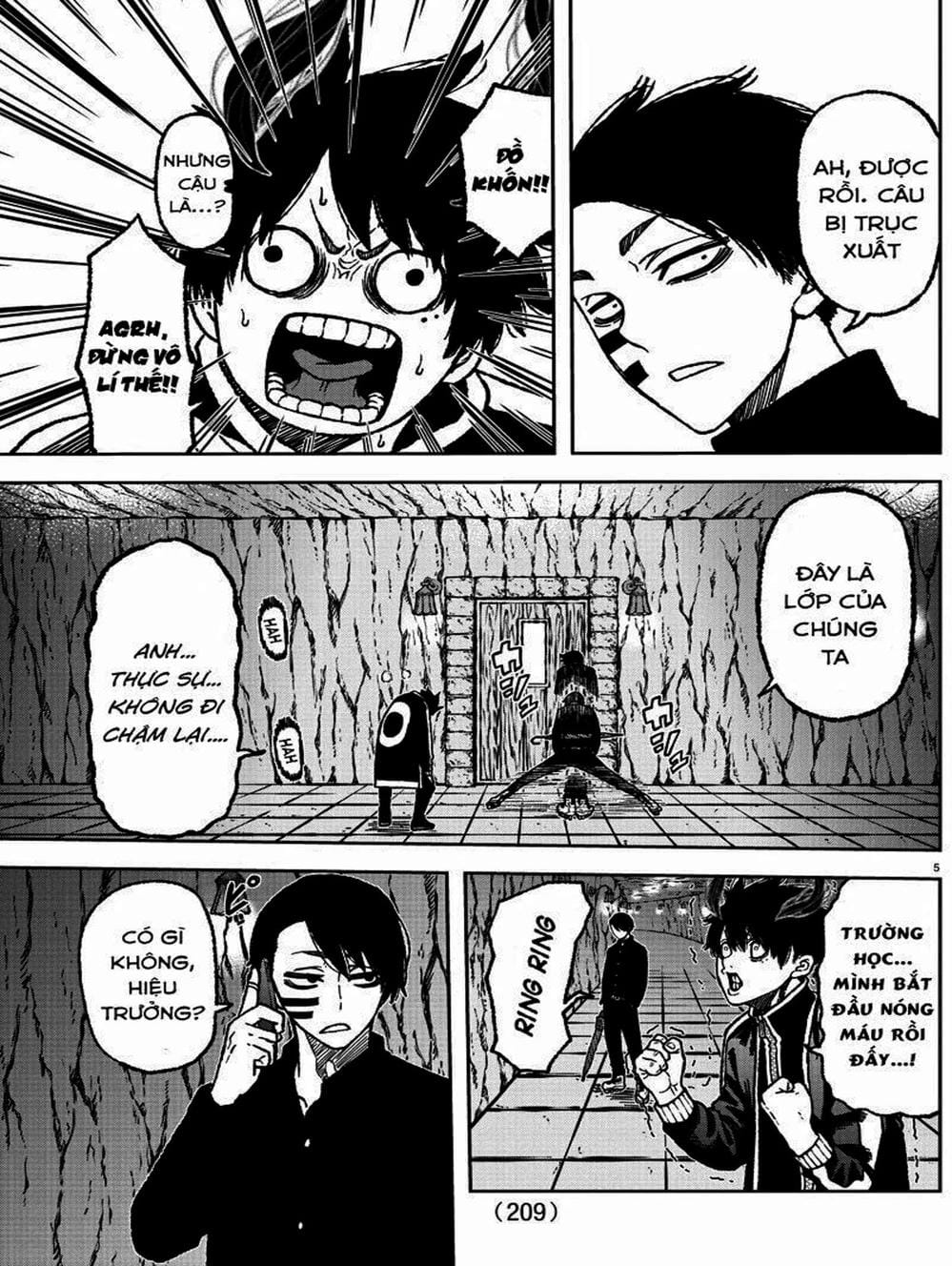 Truyện Tranh Truyền Thuyết Về Dòng Máu Bị Nguyền Rủa: Tougen Anki trang 6