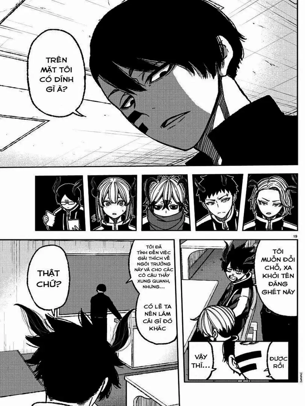 Truyện Tranh Truyền Thuyết Về Dòng Máu Bị Nguyền Rủa: Tougen Anki trang 6