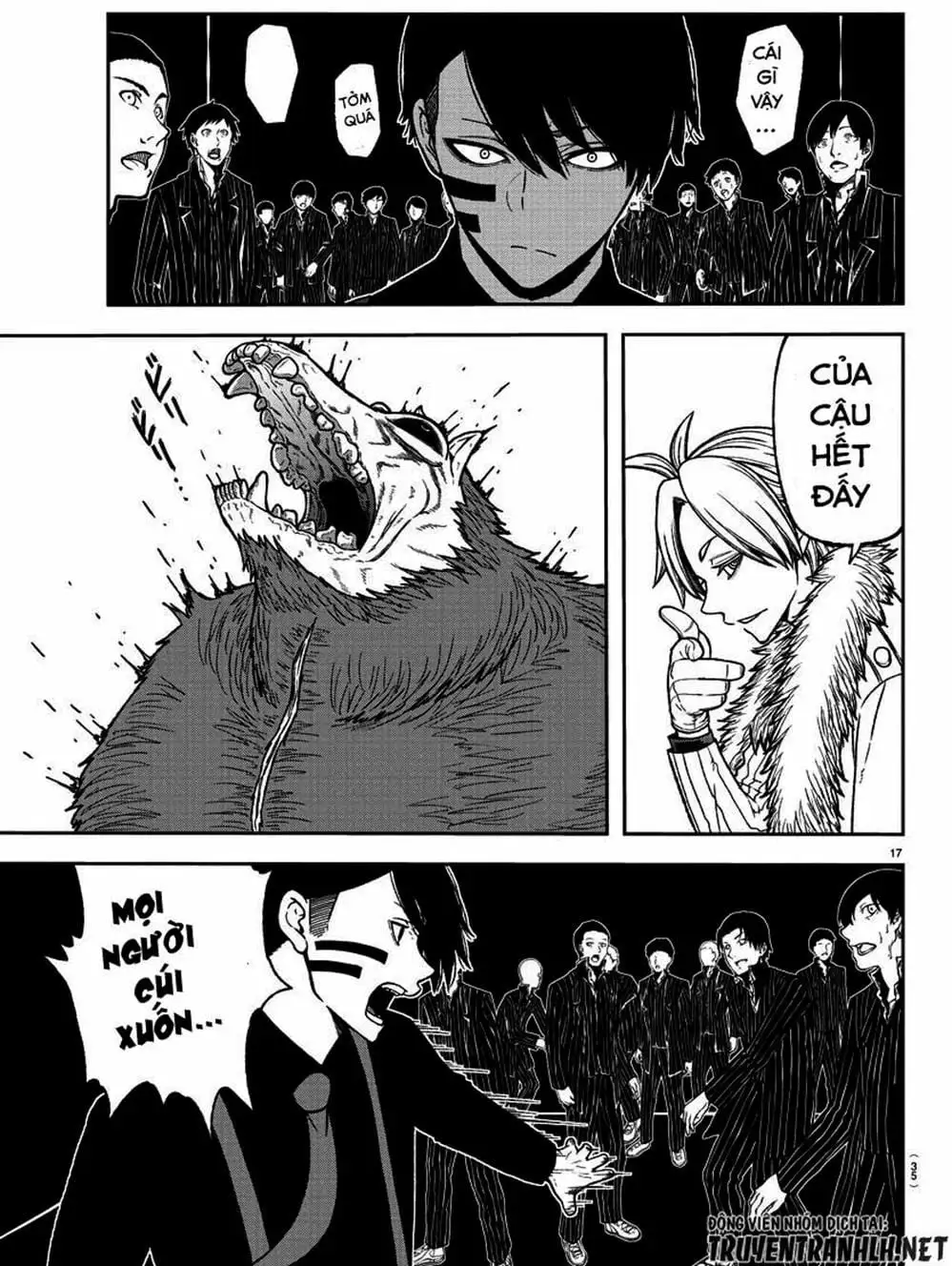 Truyện Tranh Truyền Thuyết Về Dòng Máu Bị Nguyền Rủa: Tougen Anki trang 6
