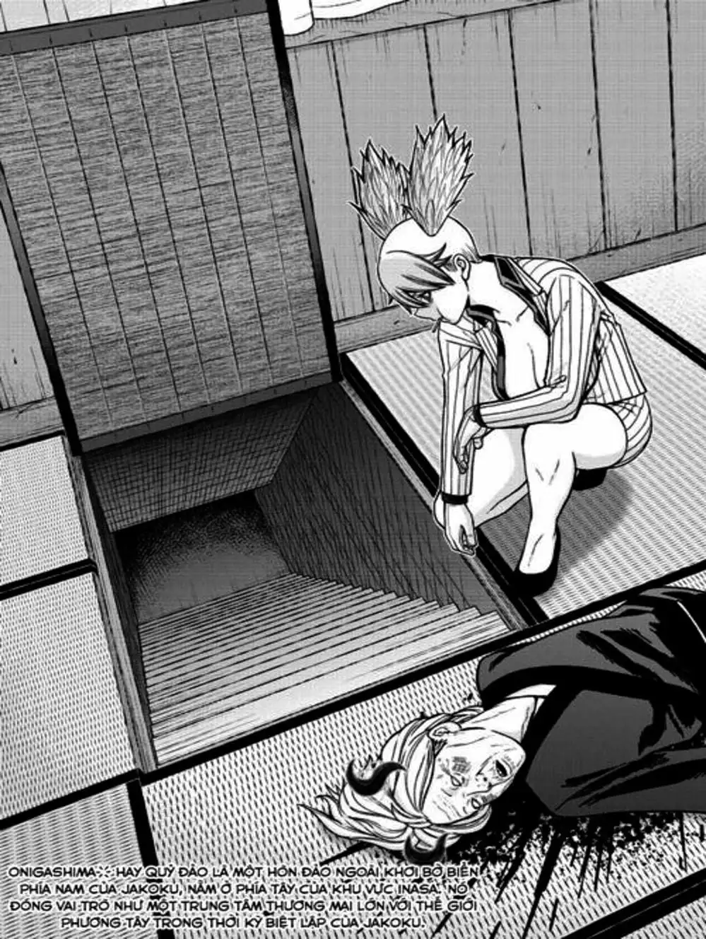 Truyện Tranh Truyền Thuyết Về Dòng Máu Bị Nguyền Rủa: Tougen Anki trang 6