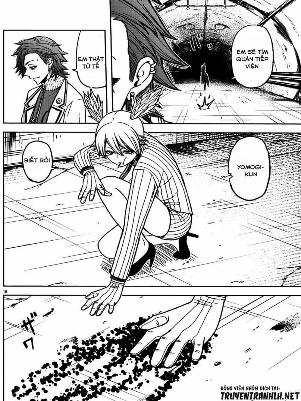 Truyện Tranh Truyền Thuyết Về Dòng Máu Bị Nguyền Rủa: Tougen Anki trang 6