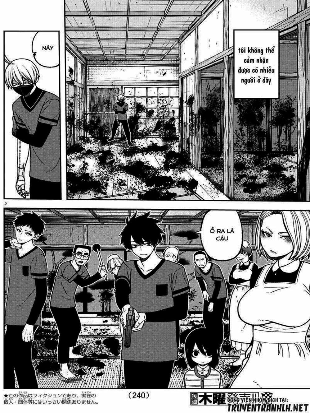 Truyện Tranh Truyền Thuyết Về Dòng Máu Bị Nguyền Rủa: Tougen Anki trang 6