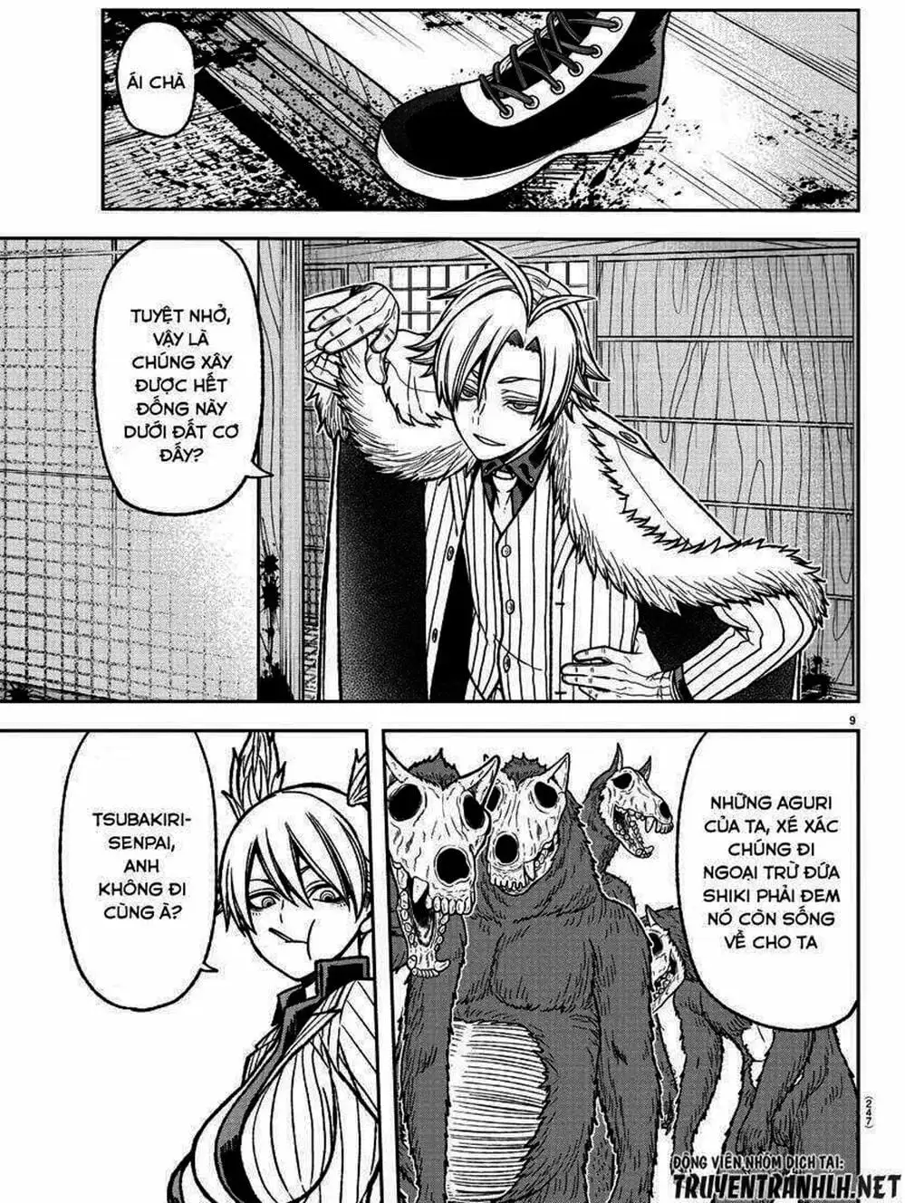 Truyện Tranh Truyền Thuyết Về Dòng Máu Bị Nguyền Rủa: Tougen Anki trang 6