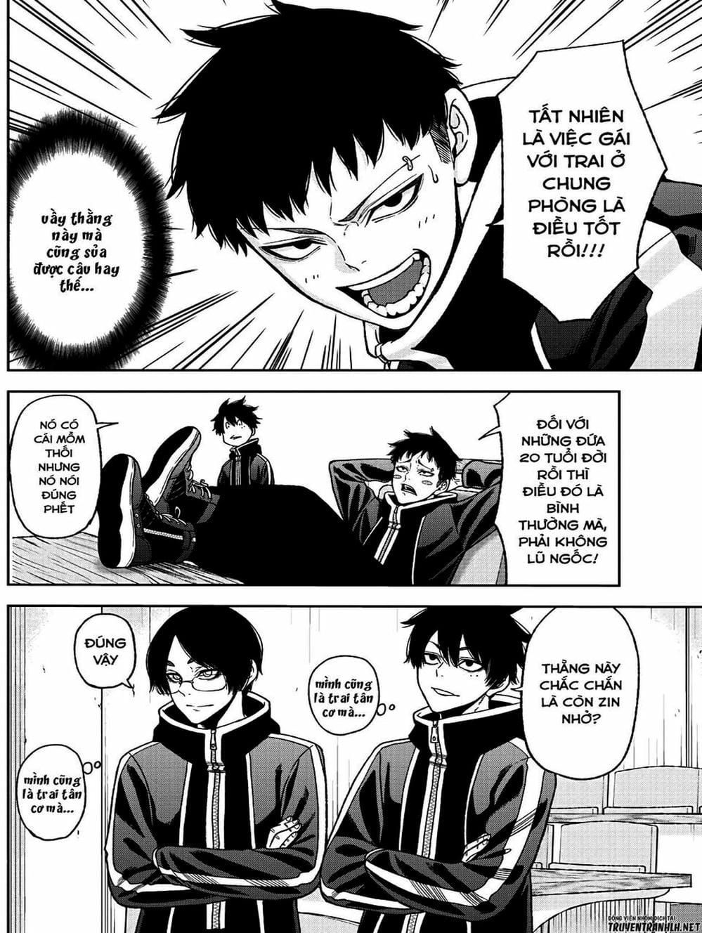 Truyện Tranh Truyền Thuyết Về Dòng Máu Bị Nguyền Rủa: Tougen Anki trang 6